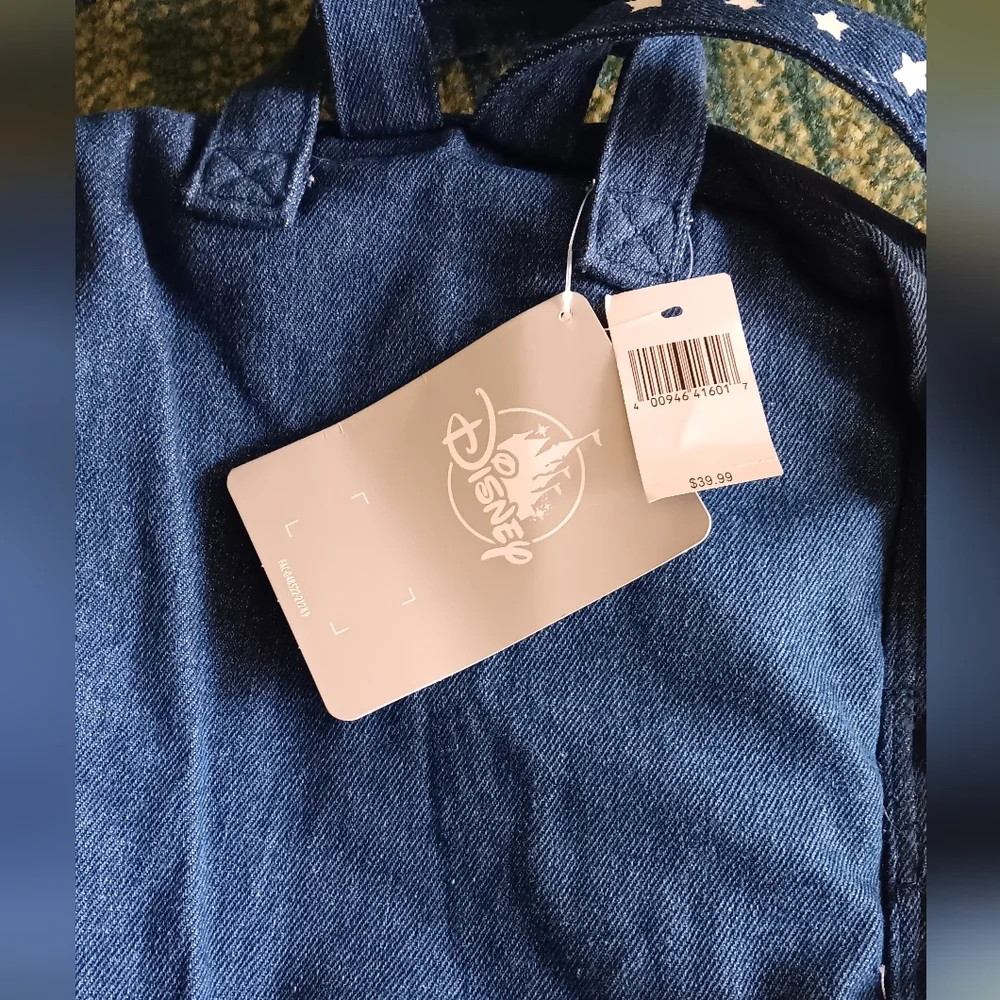 - DISNEY AMERICAN CHAVEZ MINI DENIM BACKPACK NWT